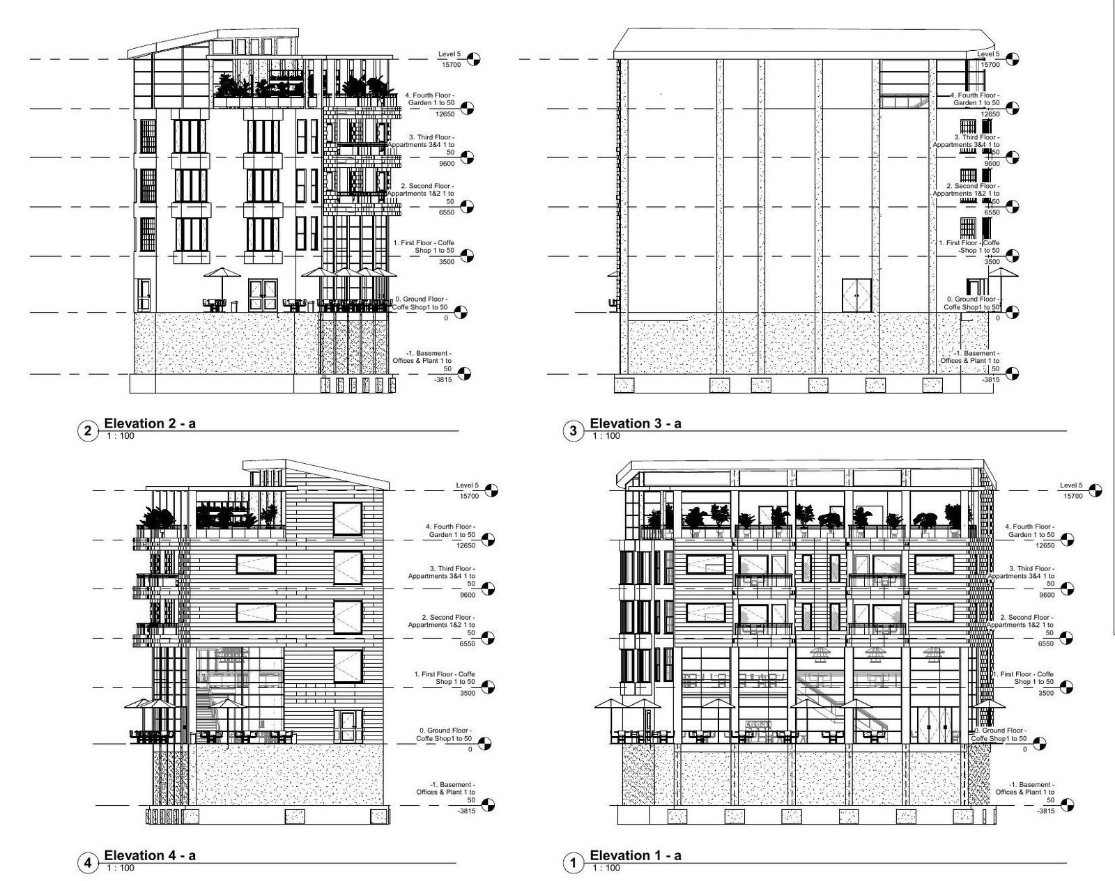 Elevations 1:100