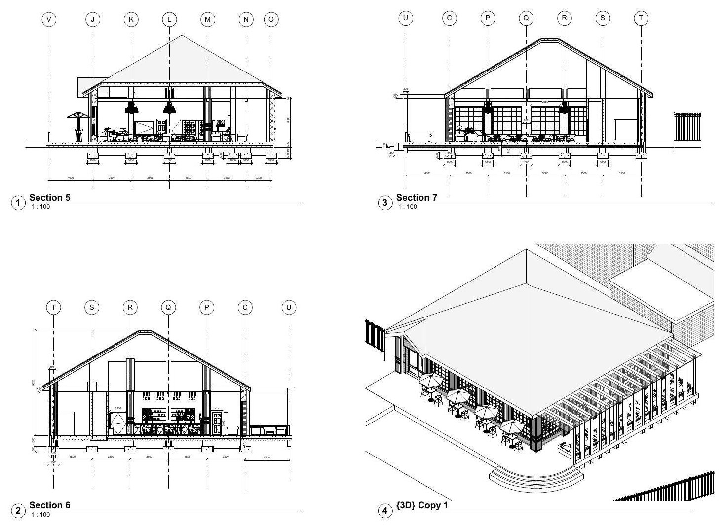 Partial sections and views