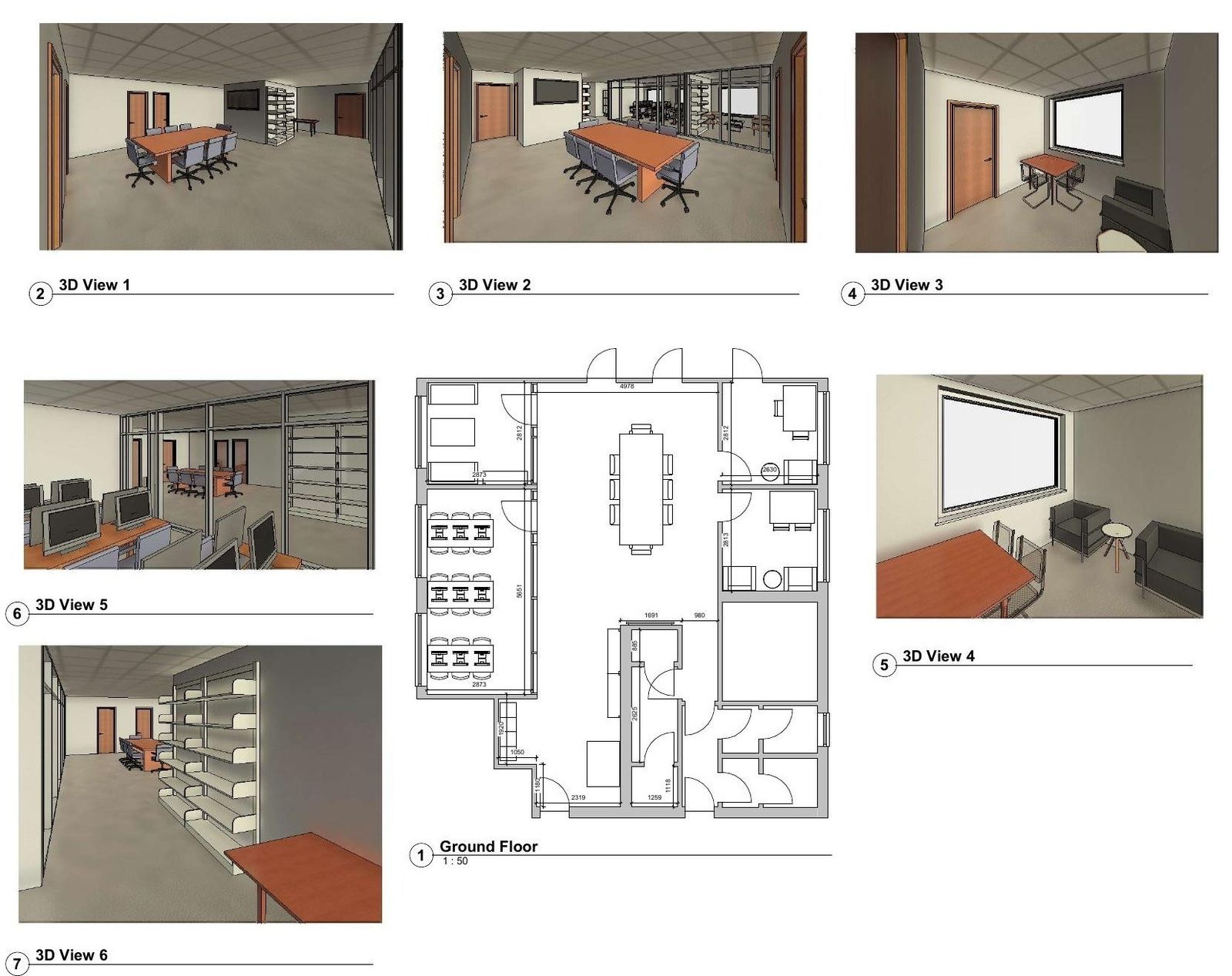 Ground floor plans